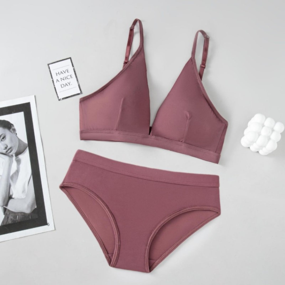 (Pack of 6)Women's  Bra & Panty Lingerie Set for Girl's Combo  | L-62