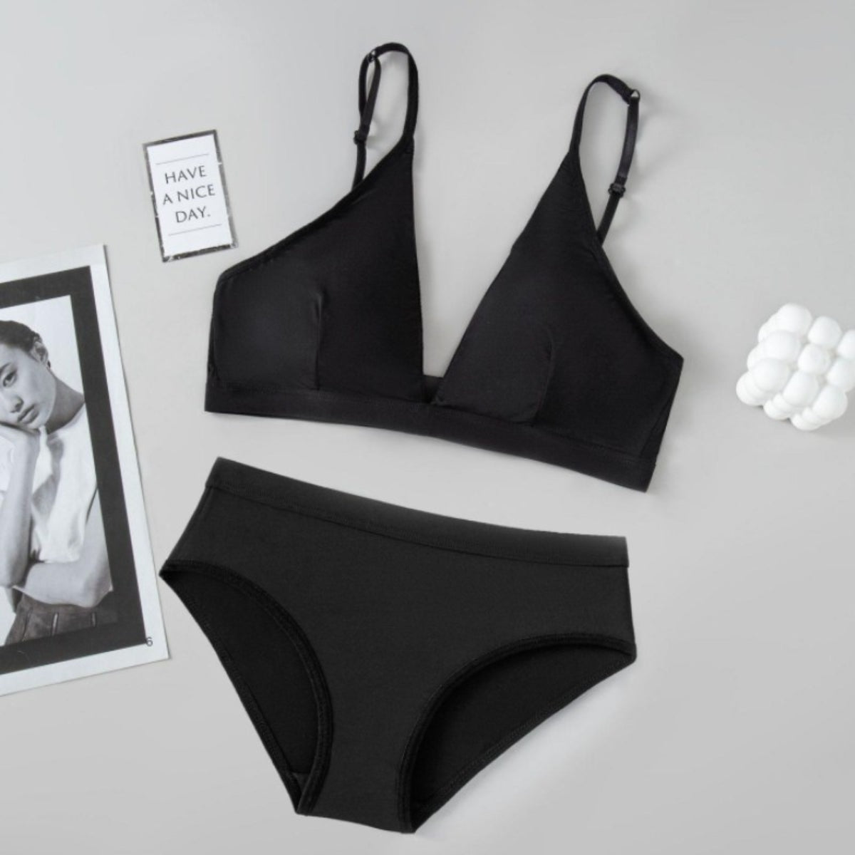 (Pack of 6)Women's  Bra & Panty Lingerie Set for Girl's Combo  | L-62