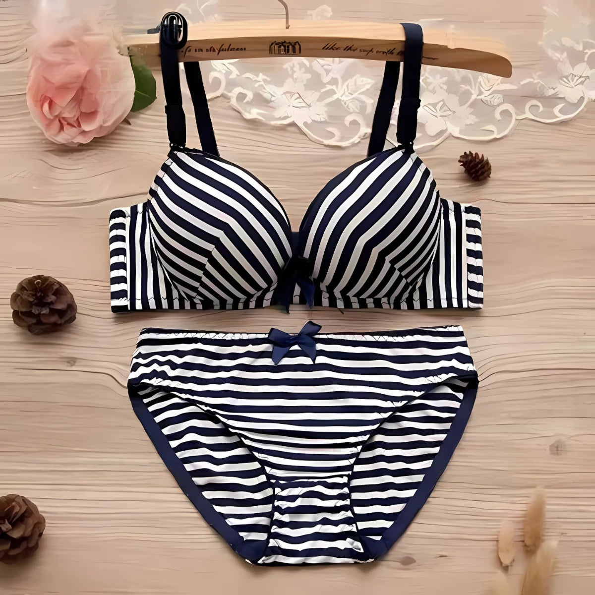 (Pack of 6) Women's  Bra Panty Lingerie Set for Girl's Combo  | L-29