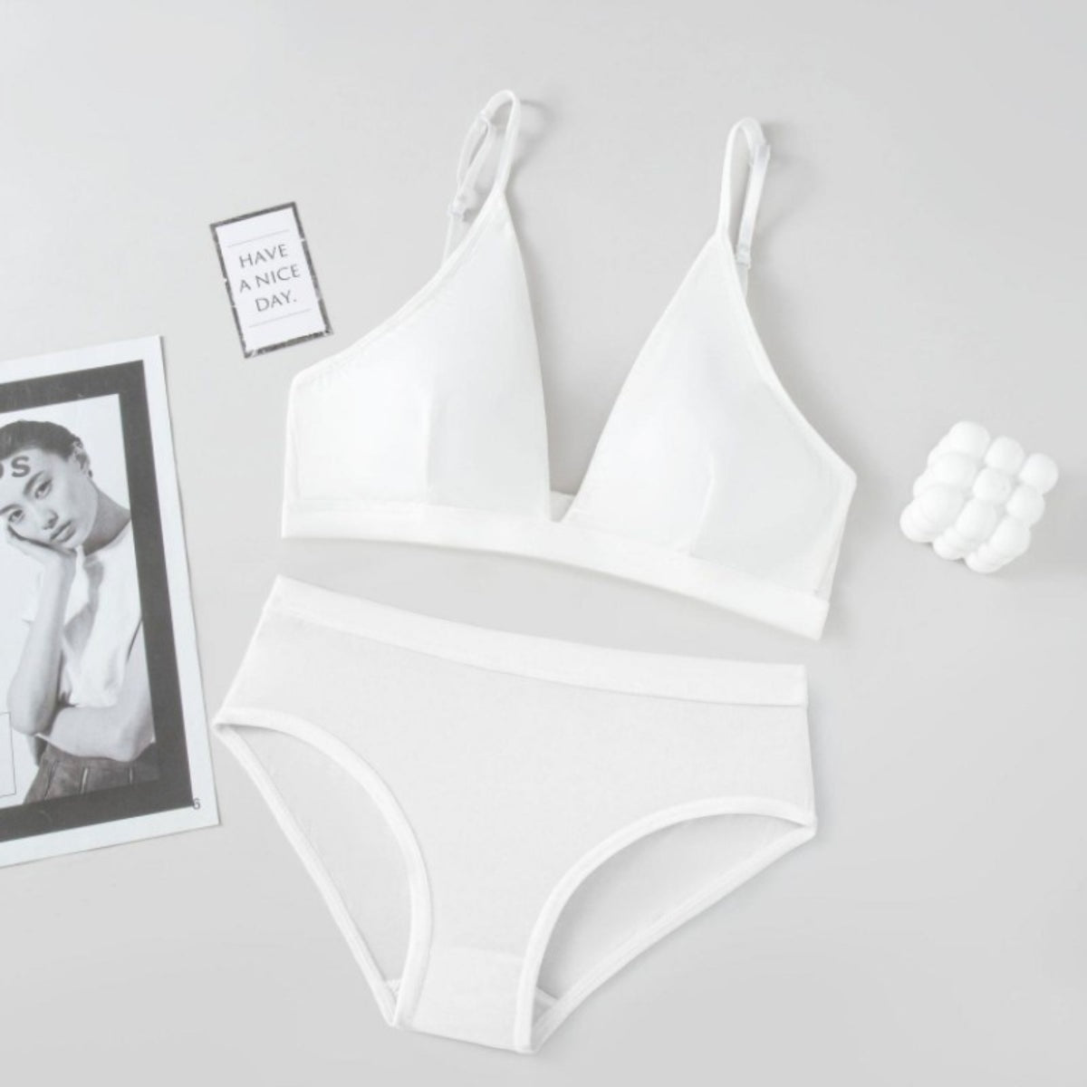 (Pack of 6)Women's  Bra & Panty Lingerie Set for Girl's Combo  | L-62