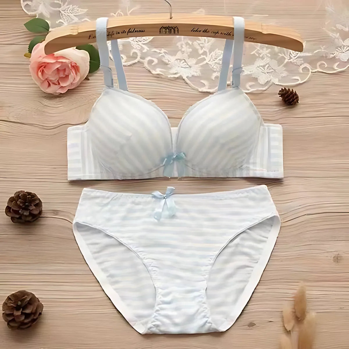 (Pack of 6) Women's  Bra Panty Lingerie Set for Girl's Combo  | L-29