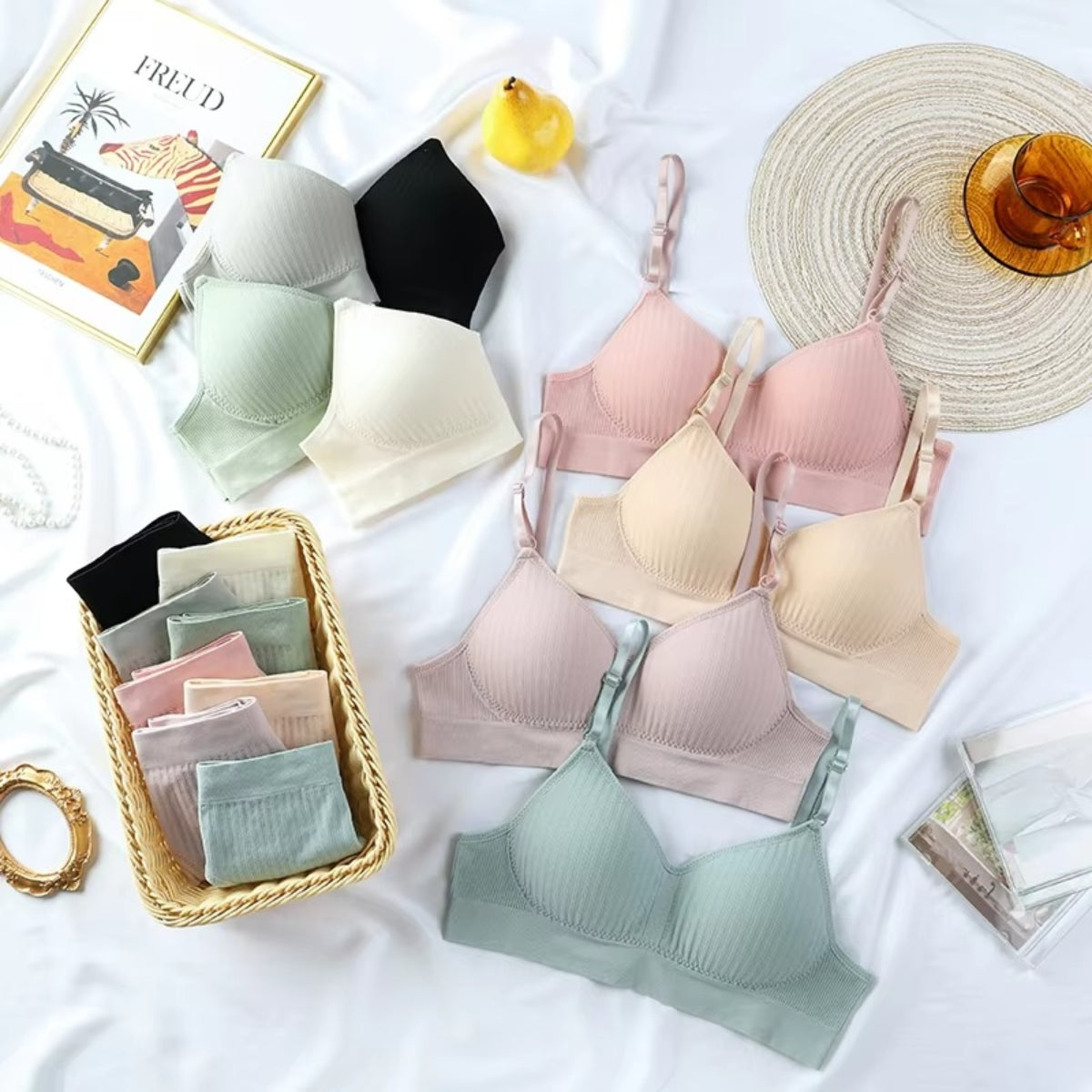 8-Piece Lingerie Combo – Feel Fabulous Every Day | BP-056