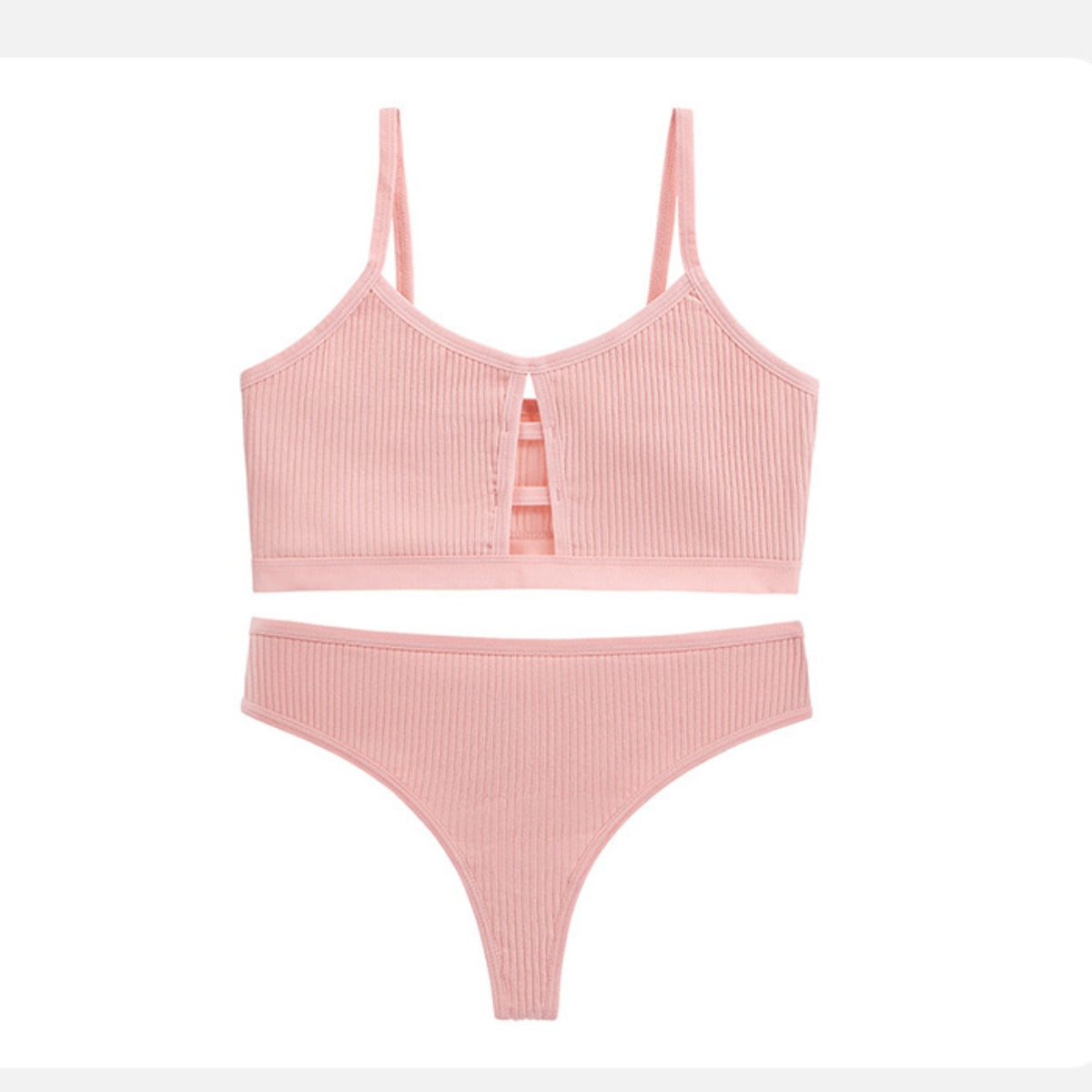 (Pack of 6) Women's Free Bra & Panty Lingerie Set for Girl's Combo | L-45