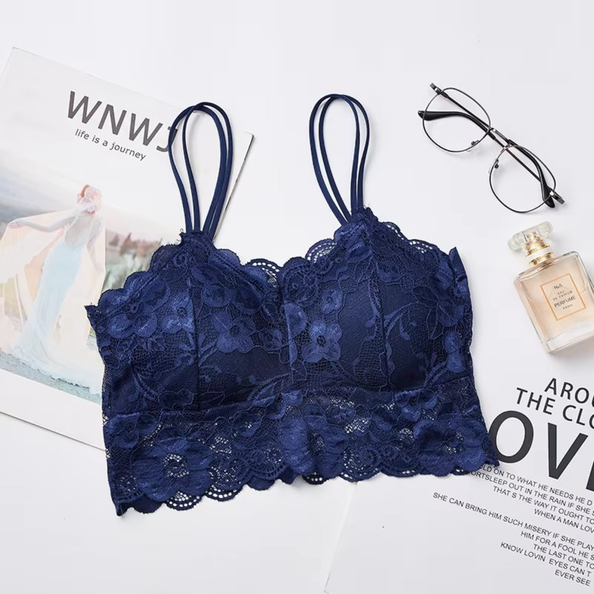 4-Pack Women’s | Trendy Bralette Collection | B-06