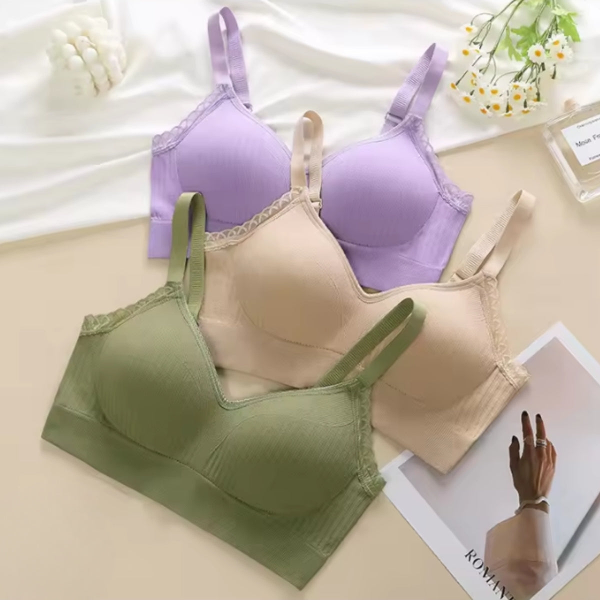 8-Pair Women's Coordinated Bra and Panty Lingerie Set | CB-02