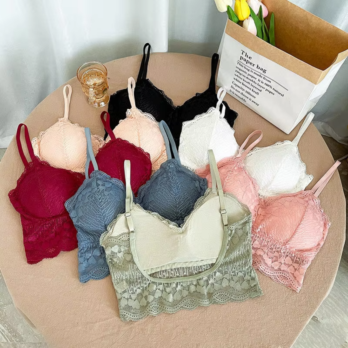4-Pack Women’s | Trendy Bralette Collection | B-09