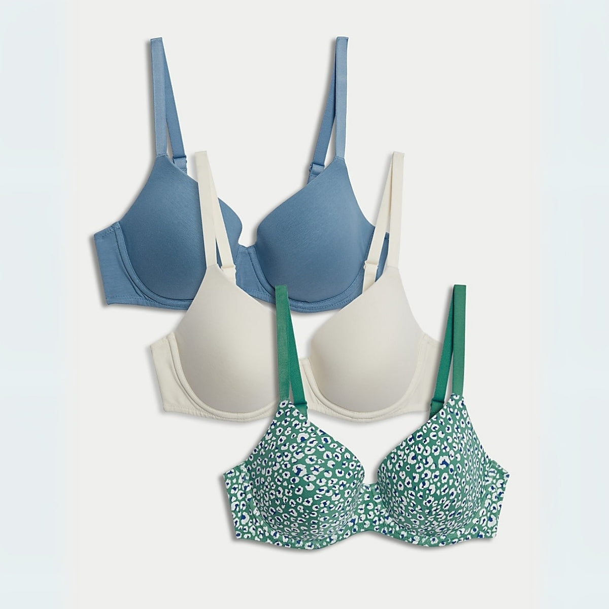 4-Pack Lightweight Push-Up Bras with Padding – Perfect Fit | PB-05