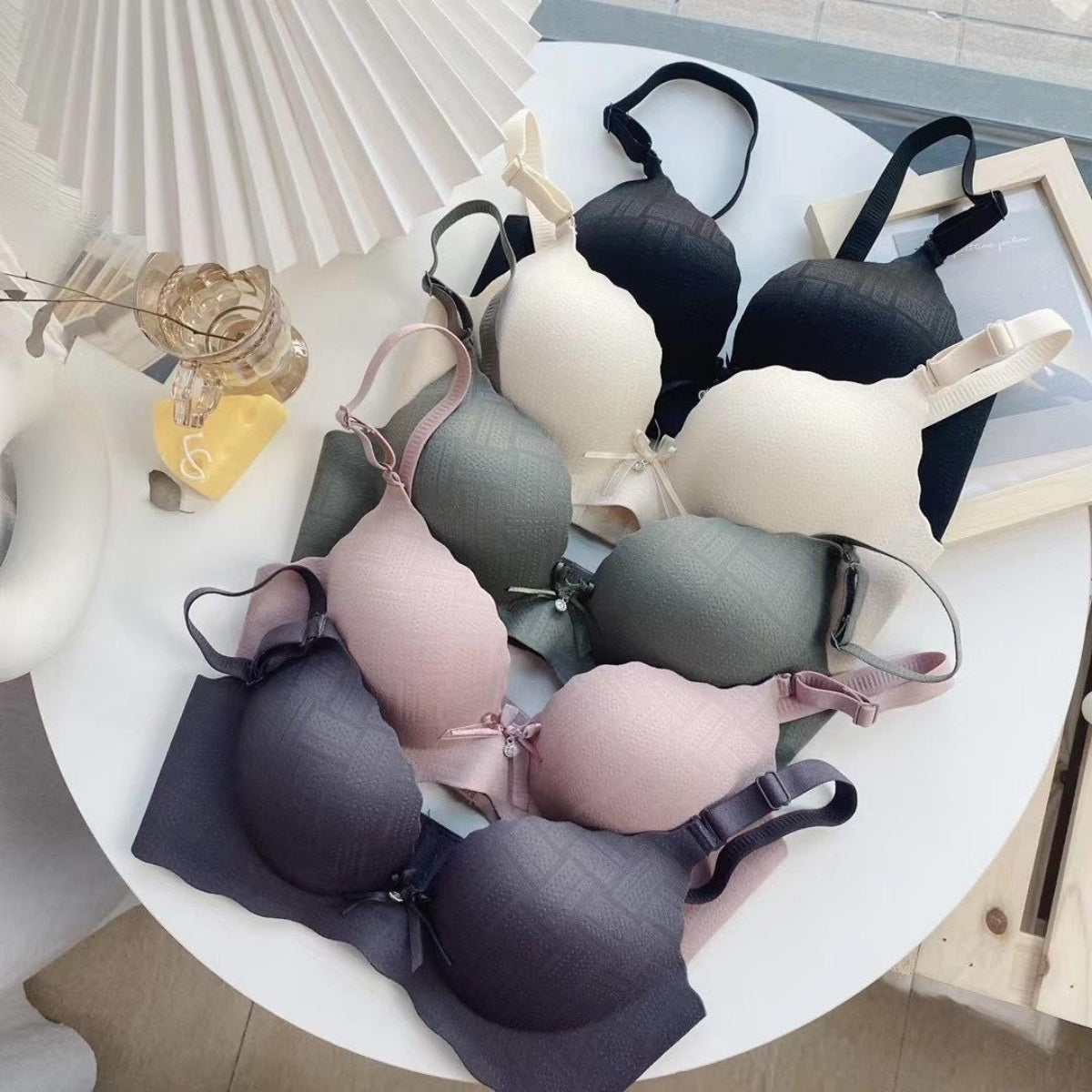 (Pack of 8) Women's  Bra and Panty Lingerie Set for Women | Every Occassion |L-10