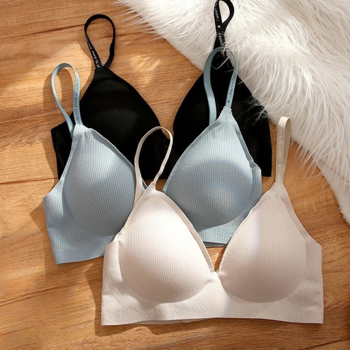 4-Pack Lightweight Push-Up Padded Bras – Comfort & Lift | PB-20