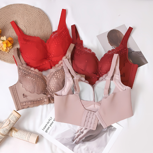 (Pack of 6) Women's Bra Panty Lingerie Set for Girl's Combo | L-55