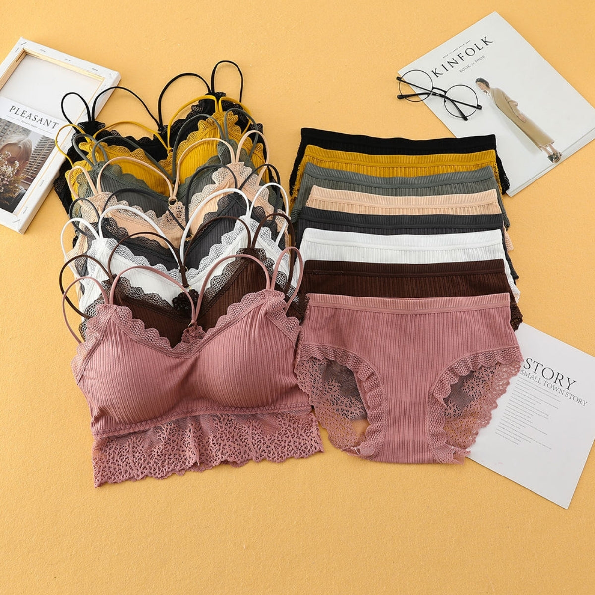 (Pack of 8 )Soft Touch – Cotton Comfort Lingerie Pack| Stylish, Comfortable & Affordable | LP-06