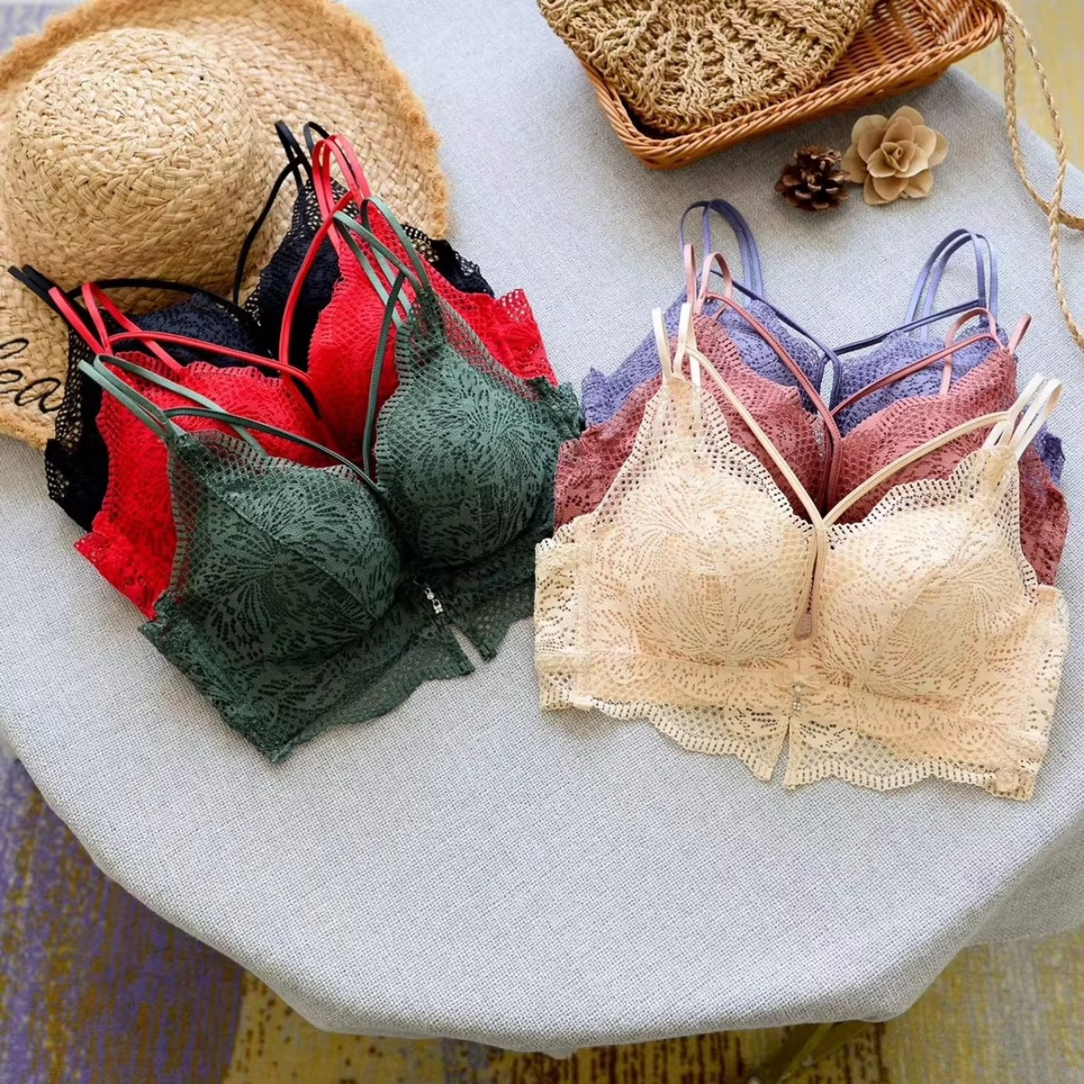 4-Pack Women’s | Trendy Bralette Collection | B-02