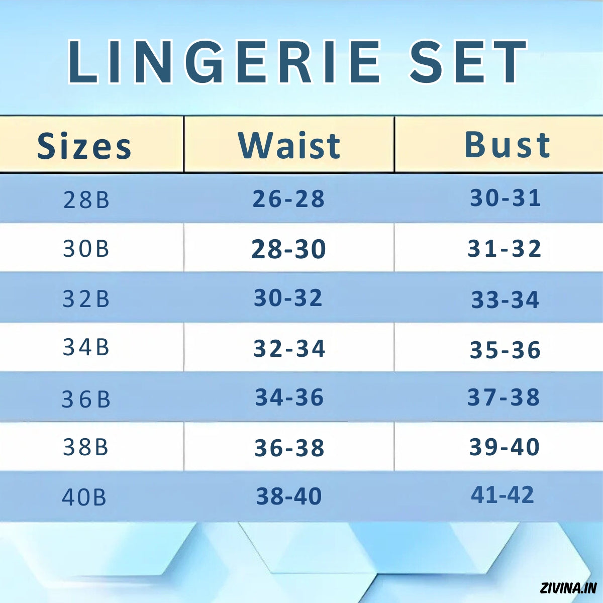 (Pack of 6) Women's  Bra Panty Lingerie Set for Girl's | L-155