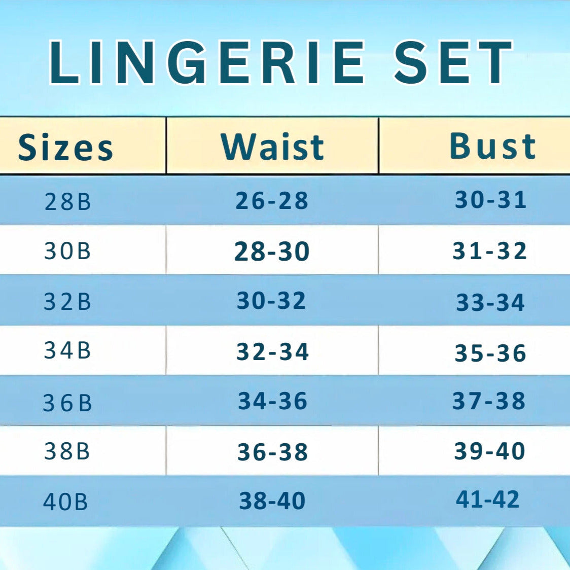 8-Piece Lingerie Combo – Feel Fabulous Every Day | BP-056